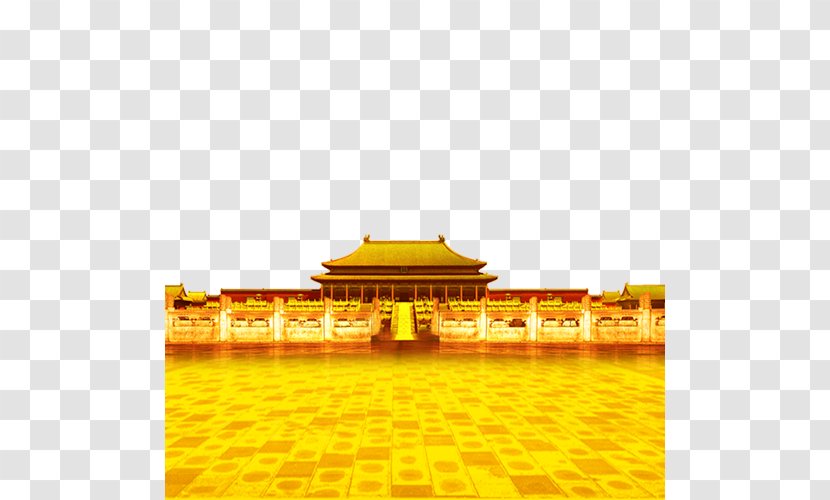 Tiananmen Square Forbidden City Hall Of Supreme Harmony - National Day The Peoples Republic China Transparent PNG