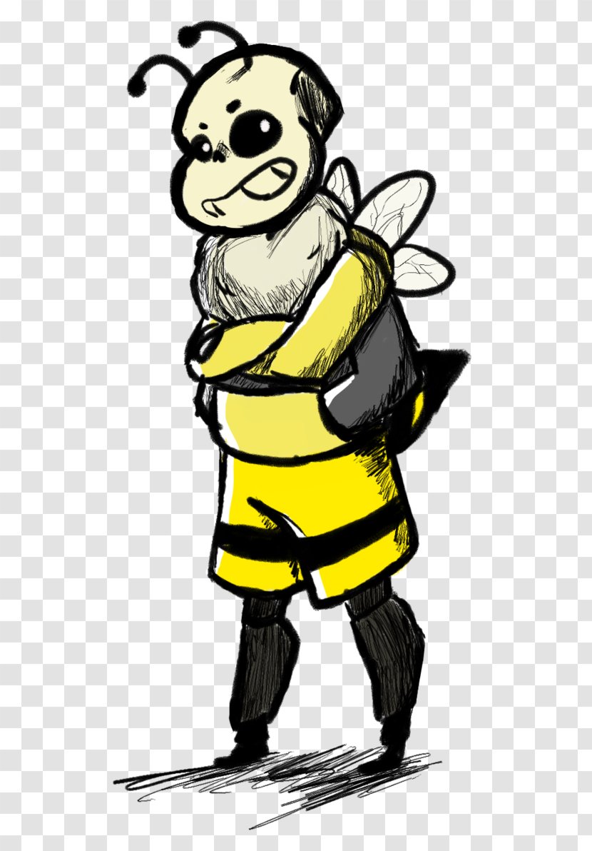 Honey Bee Clip Art Human Behavior Illustration - Fictional Character Transparent PNG