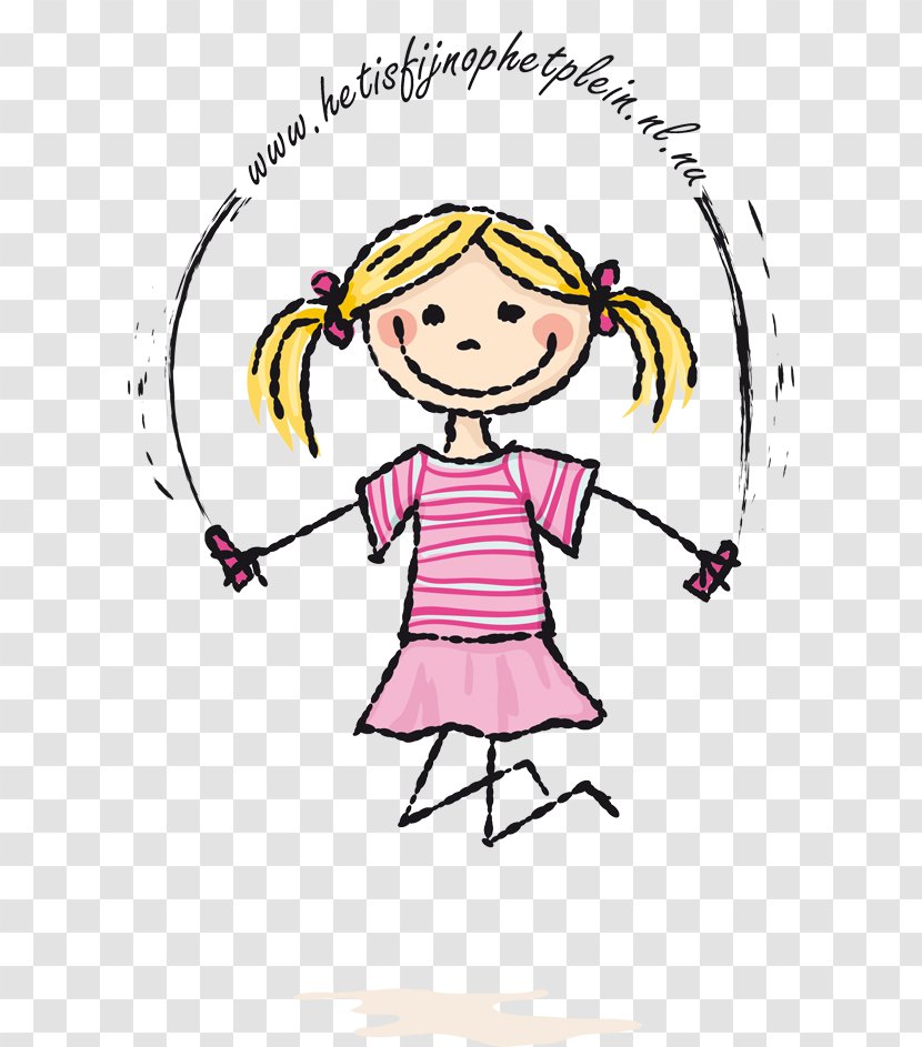 Jump Ropes Drawing Child Clip Art - Cartoon Transparent PNG