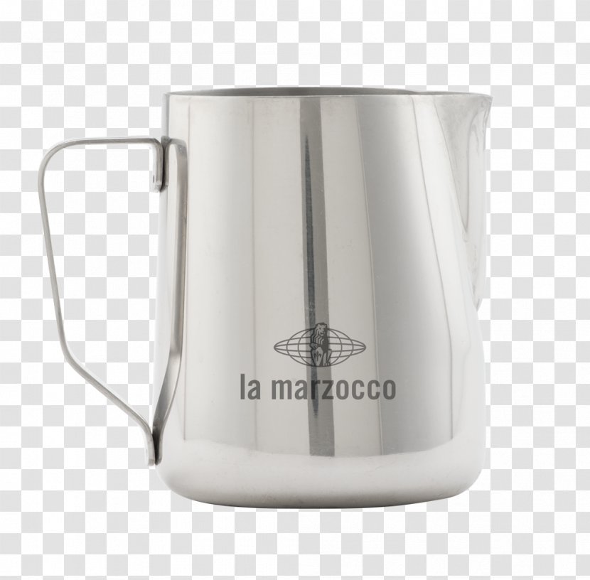 Jug Pitcher La Marzocco Glass Mug - Stainless Steel - Tray Transparent PNG