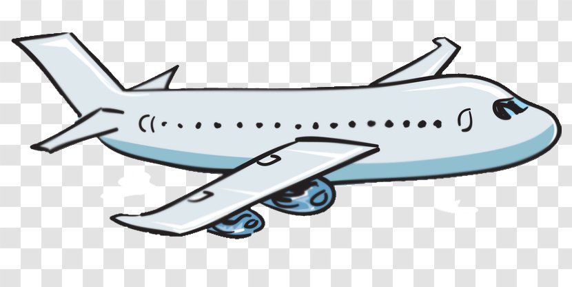 Airplane Cartoon Clip Art - Drawing - Pictures Transparent PNG