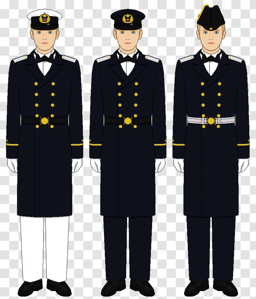 Army Officer Military Uniforms Tuxedo Dress Uniform - Navy - Cloak Transparent PNG