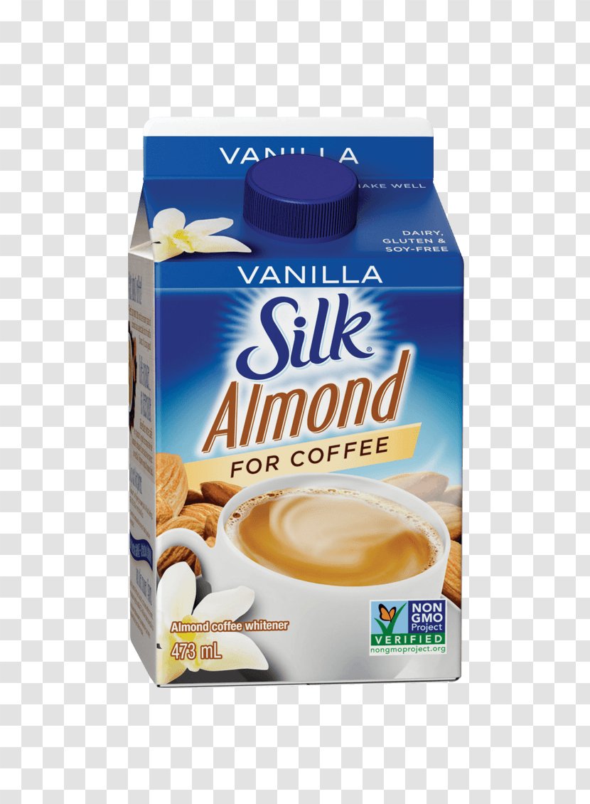 Cream Almond Milk Soy Instant Coffee - Carton Transparent PNG