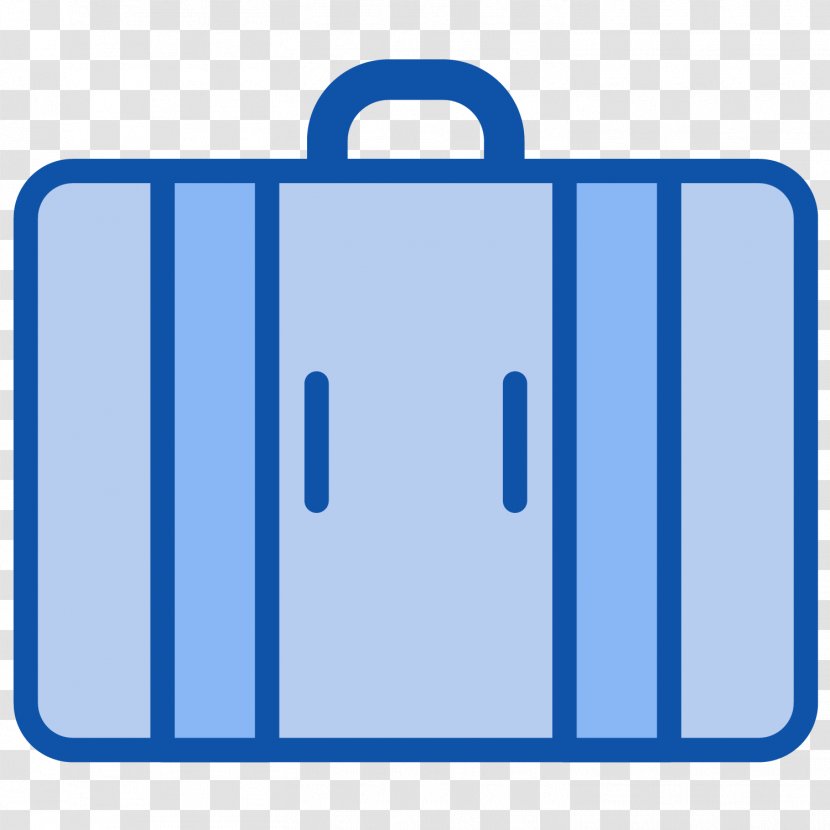 Travel - Electric Blue - Bag Button Transparent PNG