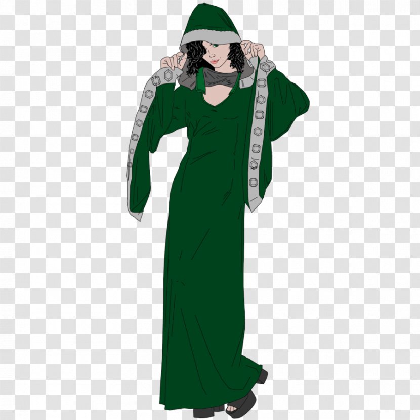 Robe Middle Ages Costume Clothing Dress - Halloween Transparent PNG