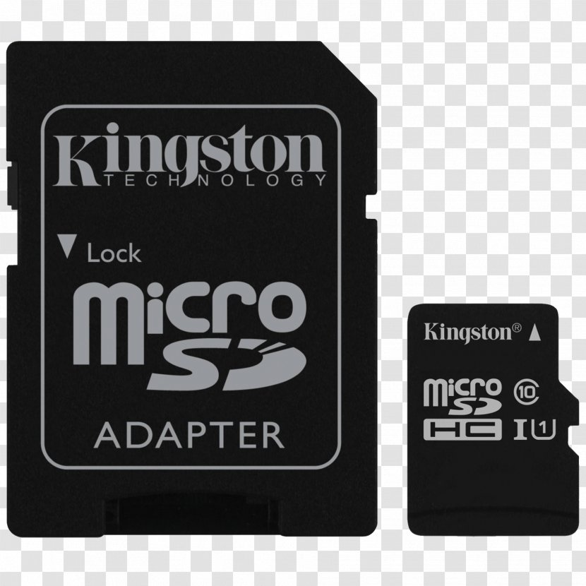 Secure Digital MicroSD Kingston Technology Computer Data Storage Flash Memory Cards Transparent PNG