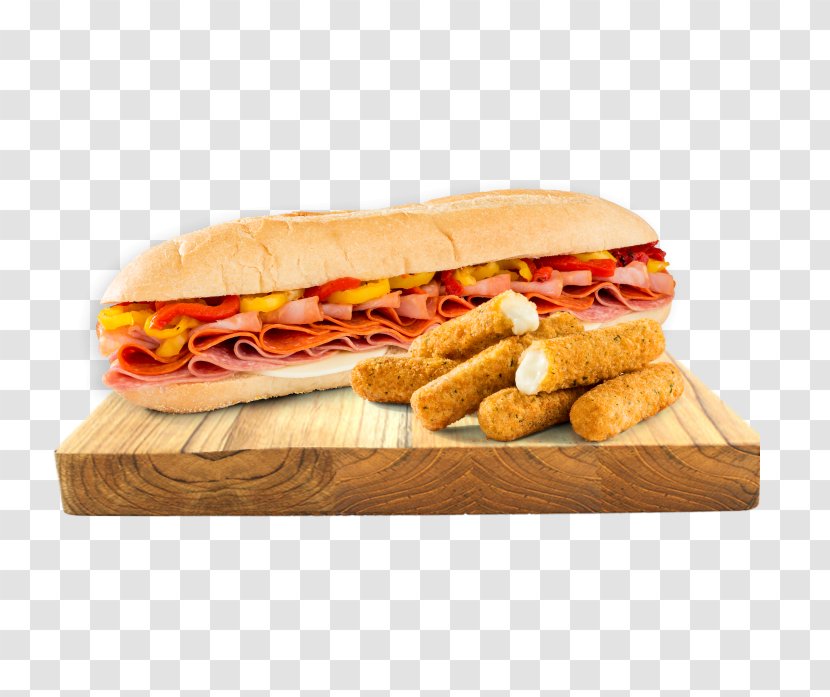 Breakfast Sandwich Fast Food Hot Dog Submarine - Ham And Cheese - Convenience Transparent PNG