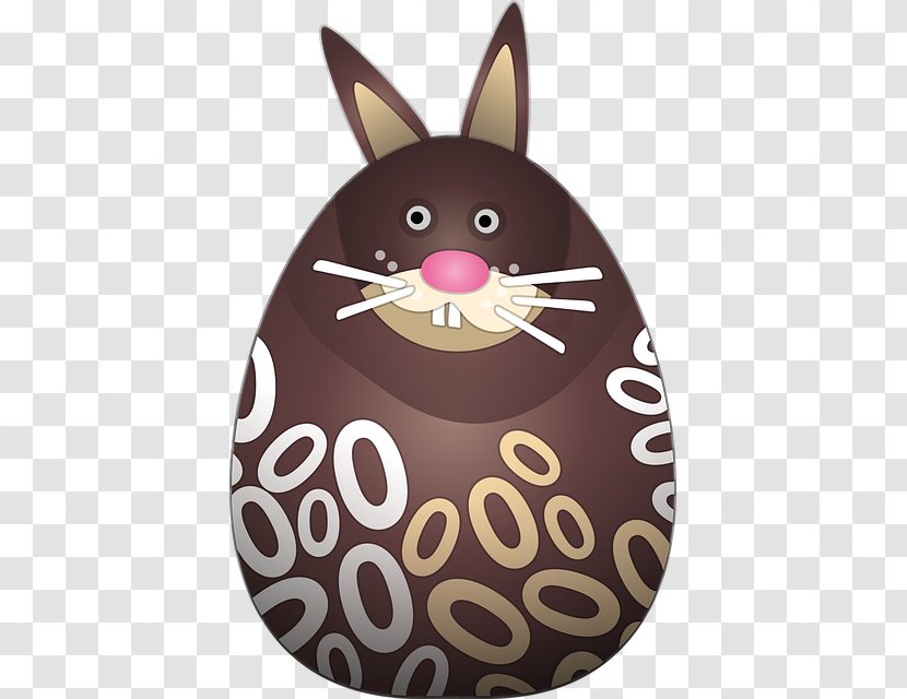 Chocolate Bunny Easter Egg - Holiday - Milk Transparent PNG