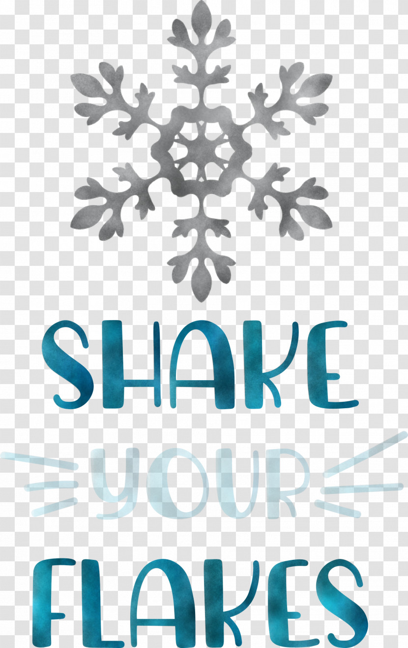 Snow Shake Your Flakes Winter Transparent PNG