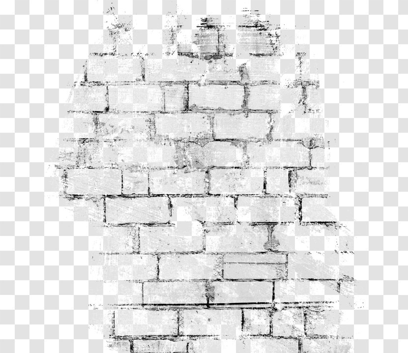 Stone Wall Brick - Collage - Vintage Black Background Transparent PNG