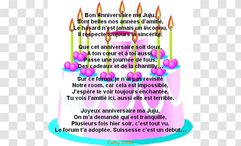 Happy Birthday Poema Text Poetry Transparent PNG