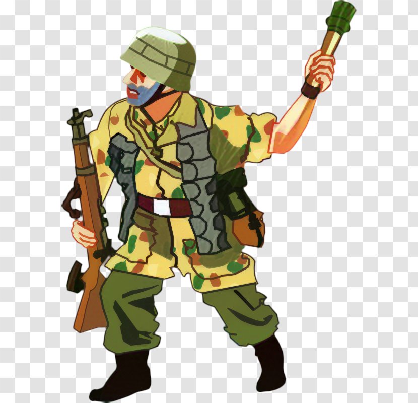 Infantry Soldier Clip Art Illustration Military - Fictional Character - Fiction Transparent PNG