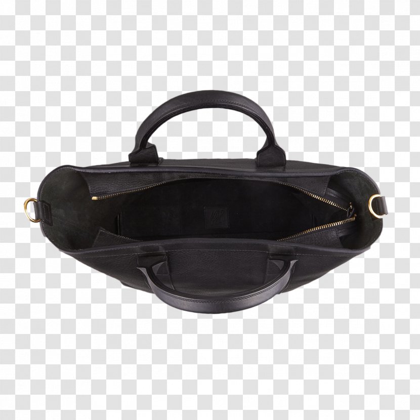 Handbag Tote Bag Leather Zipper - Handle - Black Briefcase Frank Clegg Transparent PNG