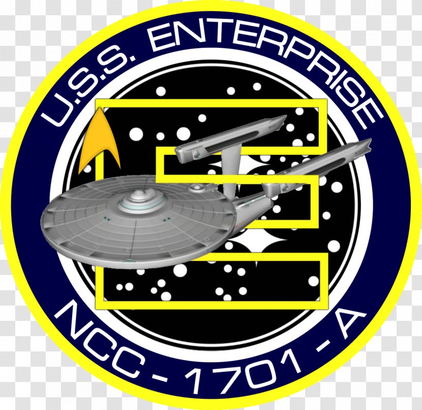 USS Enterprise (NCC-1701) - Yellow - B Constitution Class Starship Roméo & Co. Paris ArtStar Transparent PNG