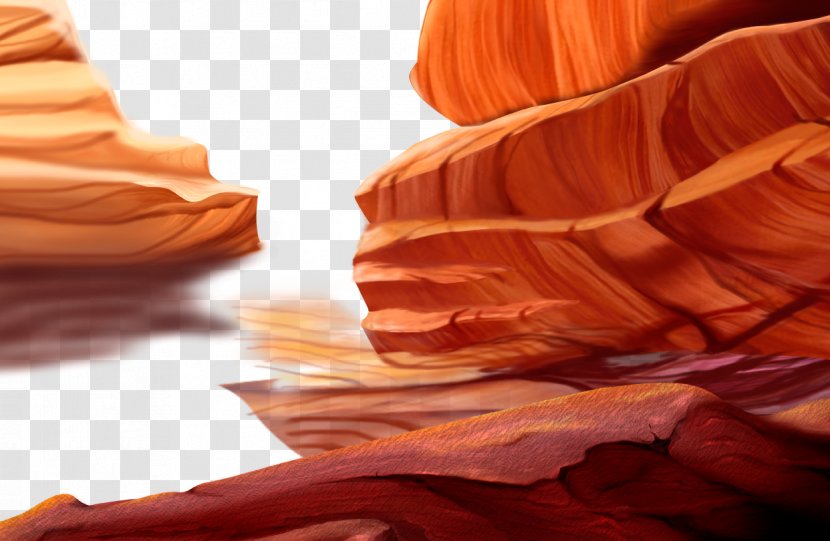 Download Landscape Wallpaper - Drawing - Cartoon Coffee Color Red Rock Background Videos Transparent PNG