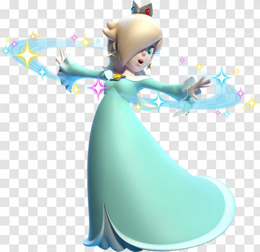 Rosalina Mario Bros. Princess Peach Luigi - Yoshi Transparent PNG
