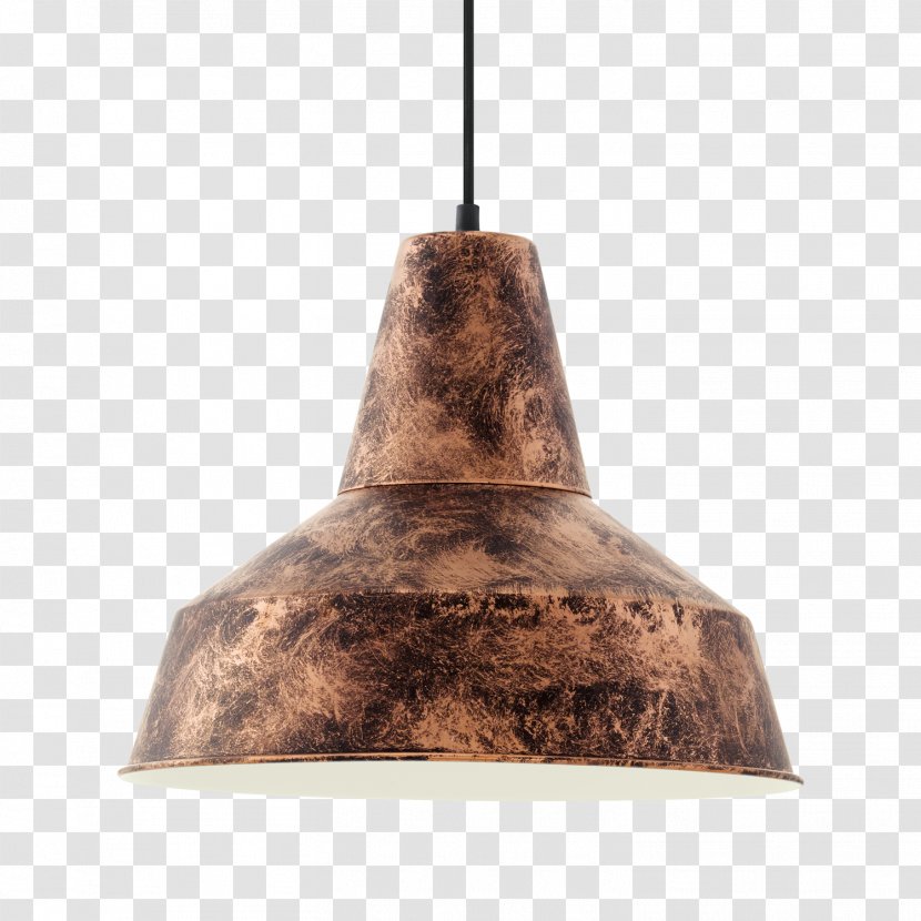Somerton Light Fixture Pendant Edison Screw - Metal - Copper Wall Lamp Transparent PNG