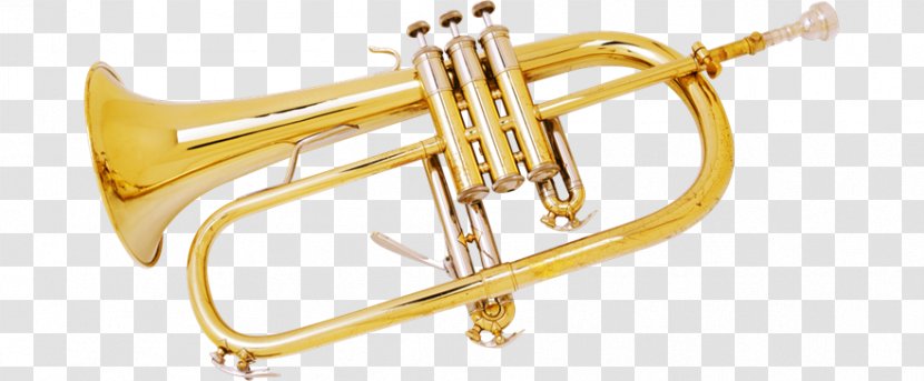 Trumpet French Horns Clip Art - Heart Transparent PNG