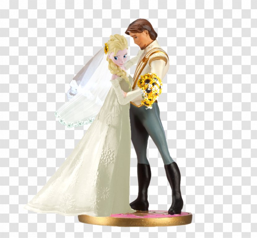 Rapunzel Flynn Rider The Art Of Tangled Christmas Ornament - Wedding Cake Transparent PNG