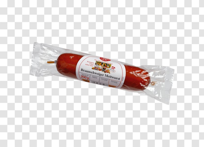 Mettwurst Bologna Sausage Braunschweiger Kielbasa - Wiltmann Transparent PNG