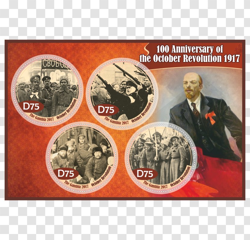 October Revolution Soviet Union Postage Stamps Benin Transparent PNG