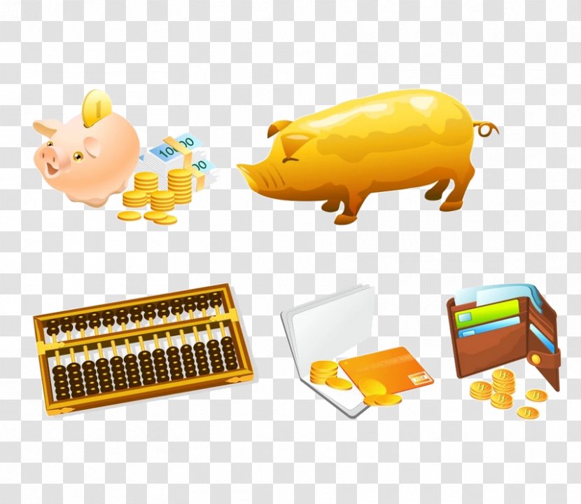 Money Adobe Illustrator Download - Technology - Piggy Bank Transparent PNG