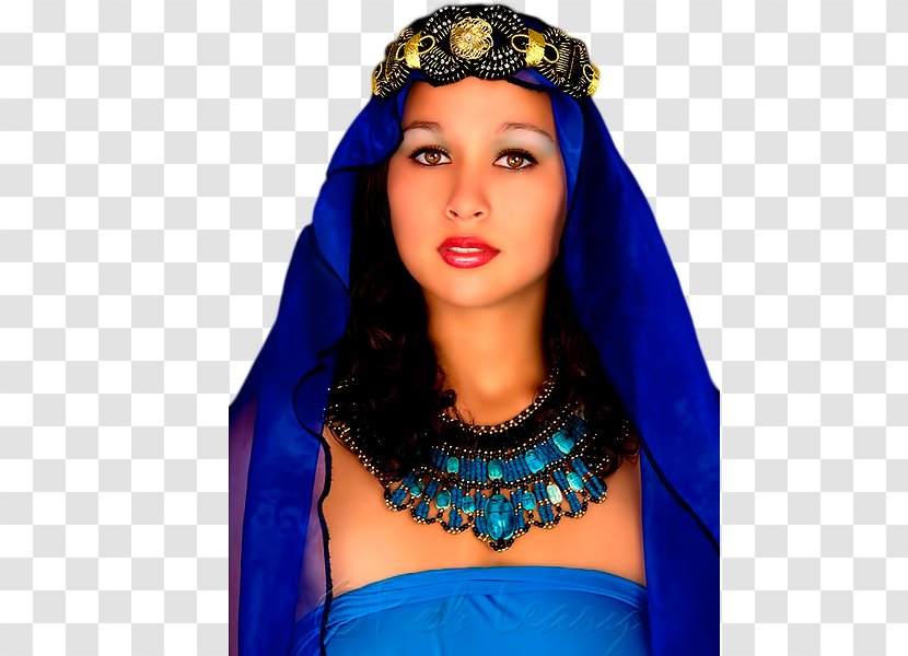 Woman Folk Costume - Blue - National Costumes Foreign Women Transparent PNG