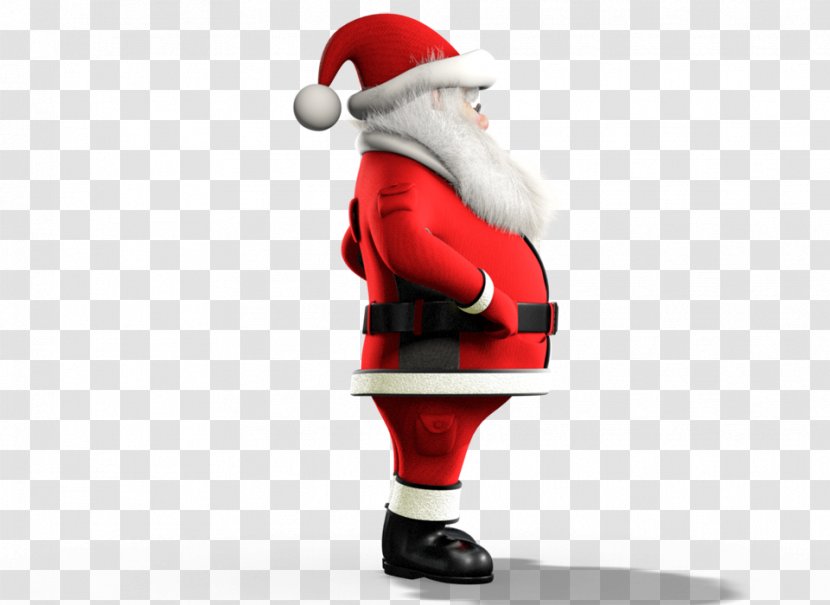 Santa Claus Christmas Ornament Character Fiction - Fictional - Happy Holidays Transparent PNG