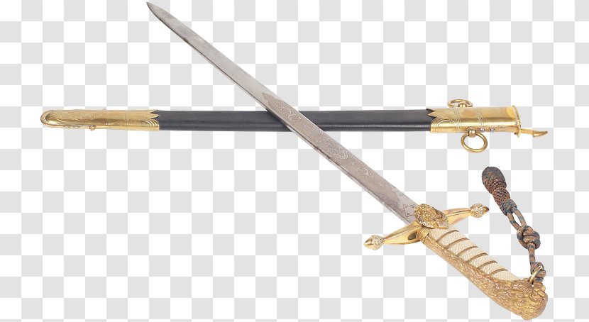 Sabre Dagger Gun Barrel Tool Transparent PNG