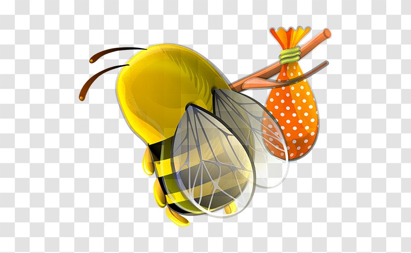 Preview Download Apple Icon Image Format - Membrane Winged Insect - Runaway Bee Transparent PNG