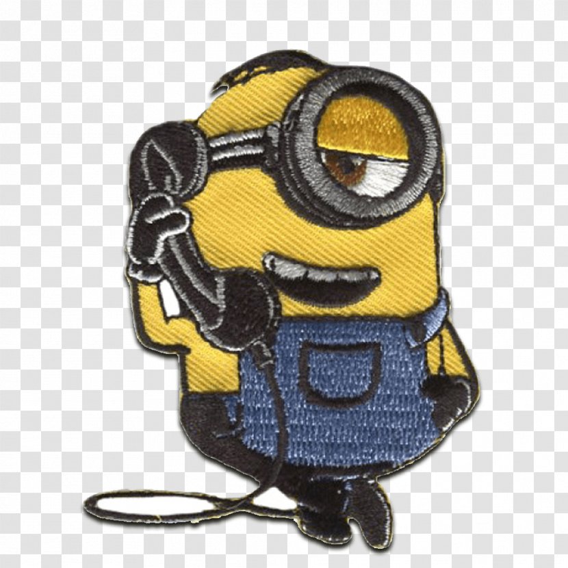 Embroidered Patch Stuart The Minion Iron-on Kevin - Label - Minions Transparent PNG