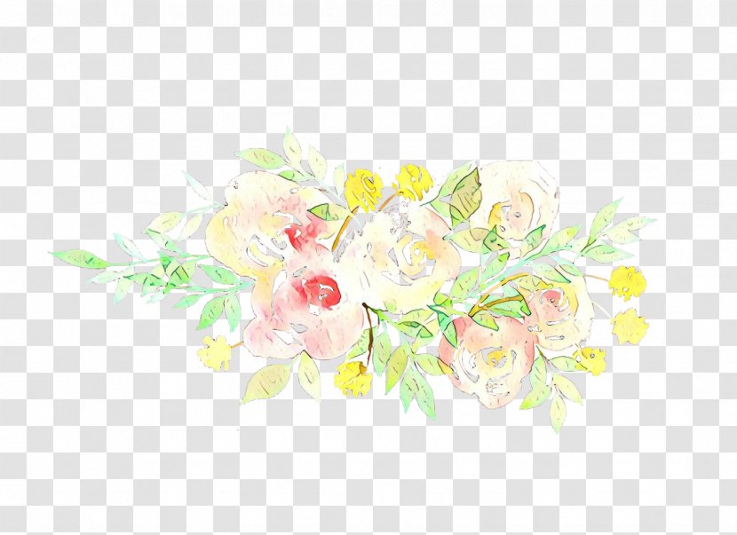 White Flower Pink Cut Flowers Plant - Bouquet - Flowering Petal Transparent PNG