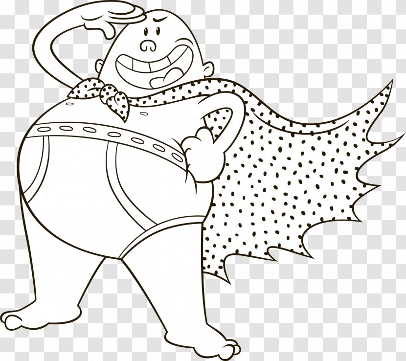 Captain Underpants And The Perilous Plot Of Professor Poopypants Wrath Wicked Wedgie Woman Adventures Super Diaper Baby Coloring Book - Flower Transparent PNG