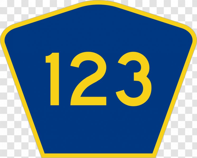 U.S. Route 66 US County Highway Shield Road - 123 Transparent PNG