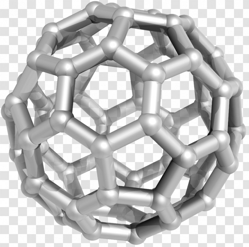 Buckminsterfullerene Carbon Molecule C70 Fullerene - Harry Kroto - Creative Work Summary Transparent PNG