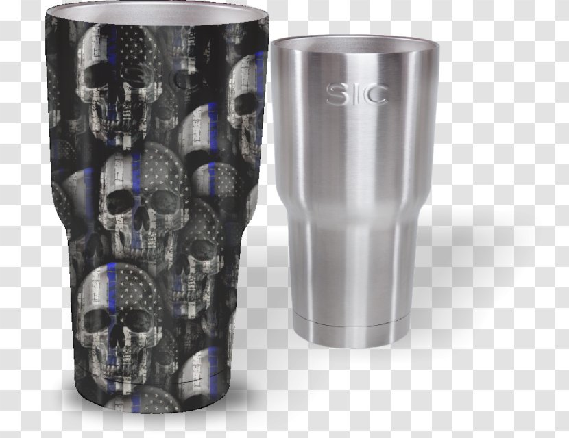Glass Perforated Metal Plastic Hydrographics - Skull Pattern Transparent PNG