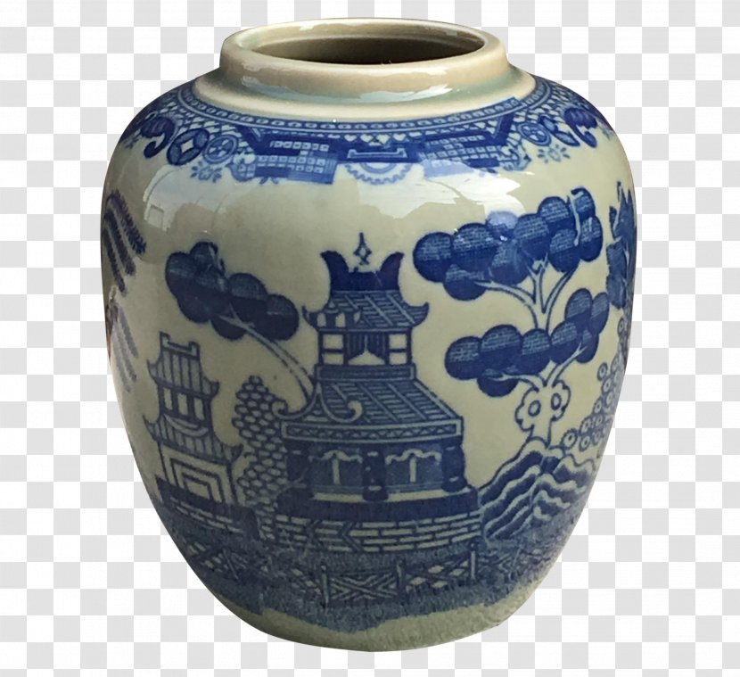 Porcelain Ceramic Vase Blue And White Pottery Transparent PNG