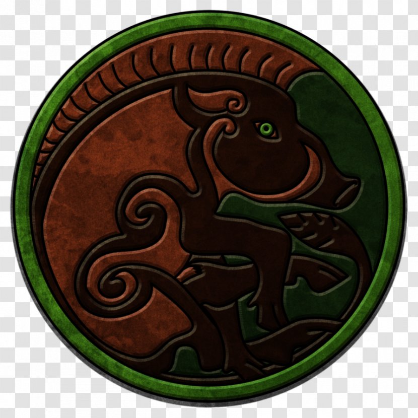 Wild Boar Celts Freyr Symbol - Serpent Transparent PNG