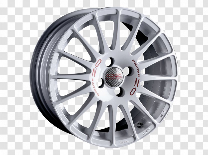 Car OZ Group World Rally Championship Rim Wheel - Automotive System - Oz Transparent PNG