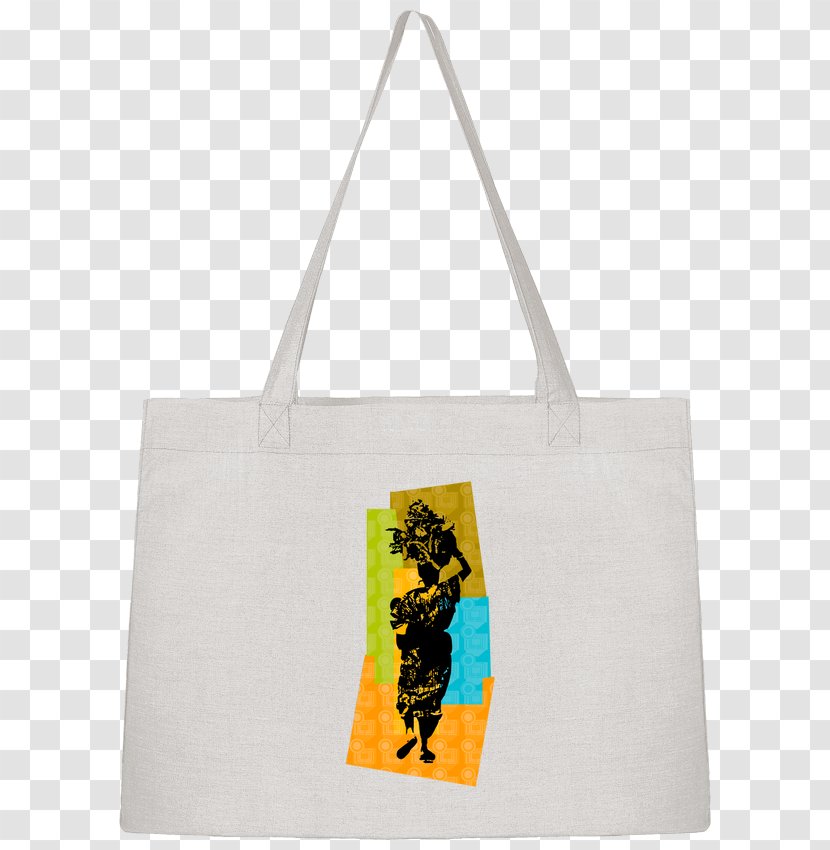 Tote Bag T-shirt Shopping Fashion - Canvas - Africa Woman Transparent PNG