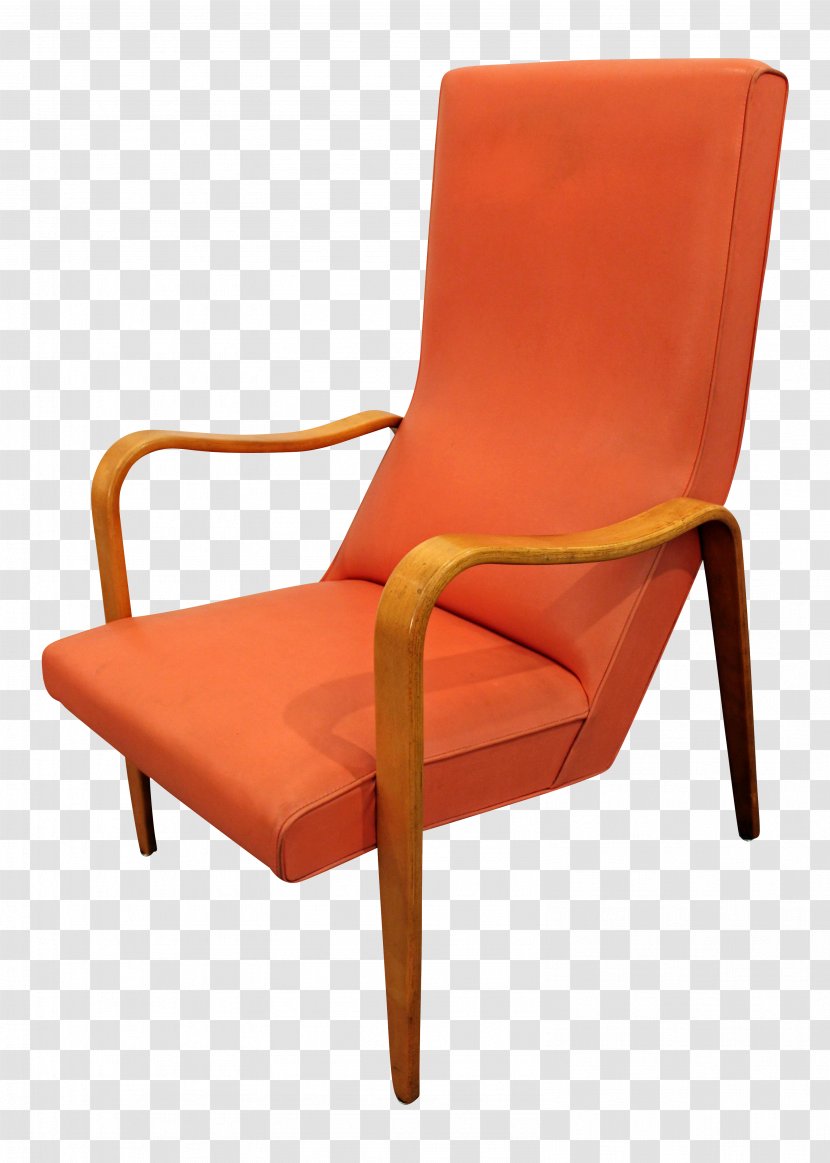 Womb Chair Furniture Knoll Fauteuil - Orange Transparent PNG
