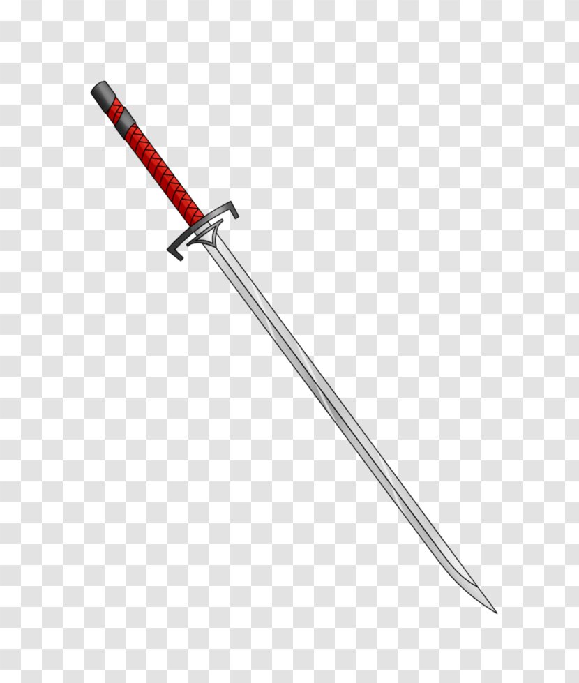 Sword Katana Weapon Sticker - Bow Transparent PNG
