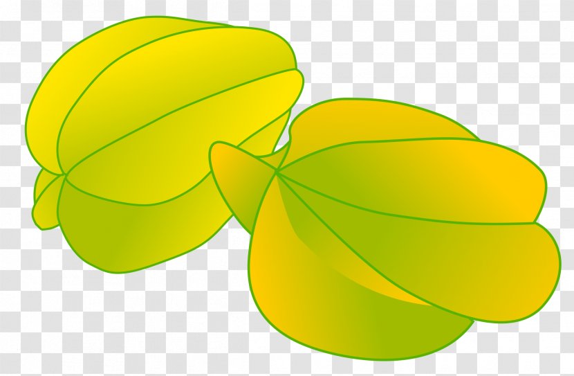 Carambola Fruit Clip Art - Plant - Tropical Transparent PNG