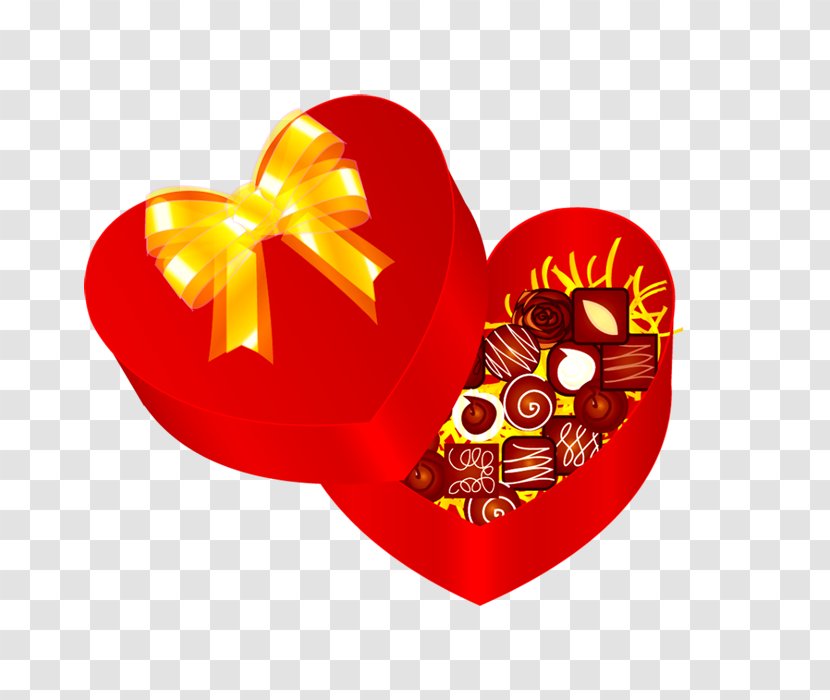 Paper Valentines Day Gift Heart Transparent PNG