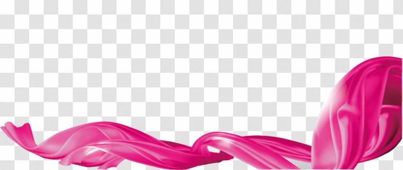 Pink Ribbon - Rose Transparent PNG