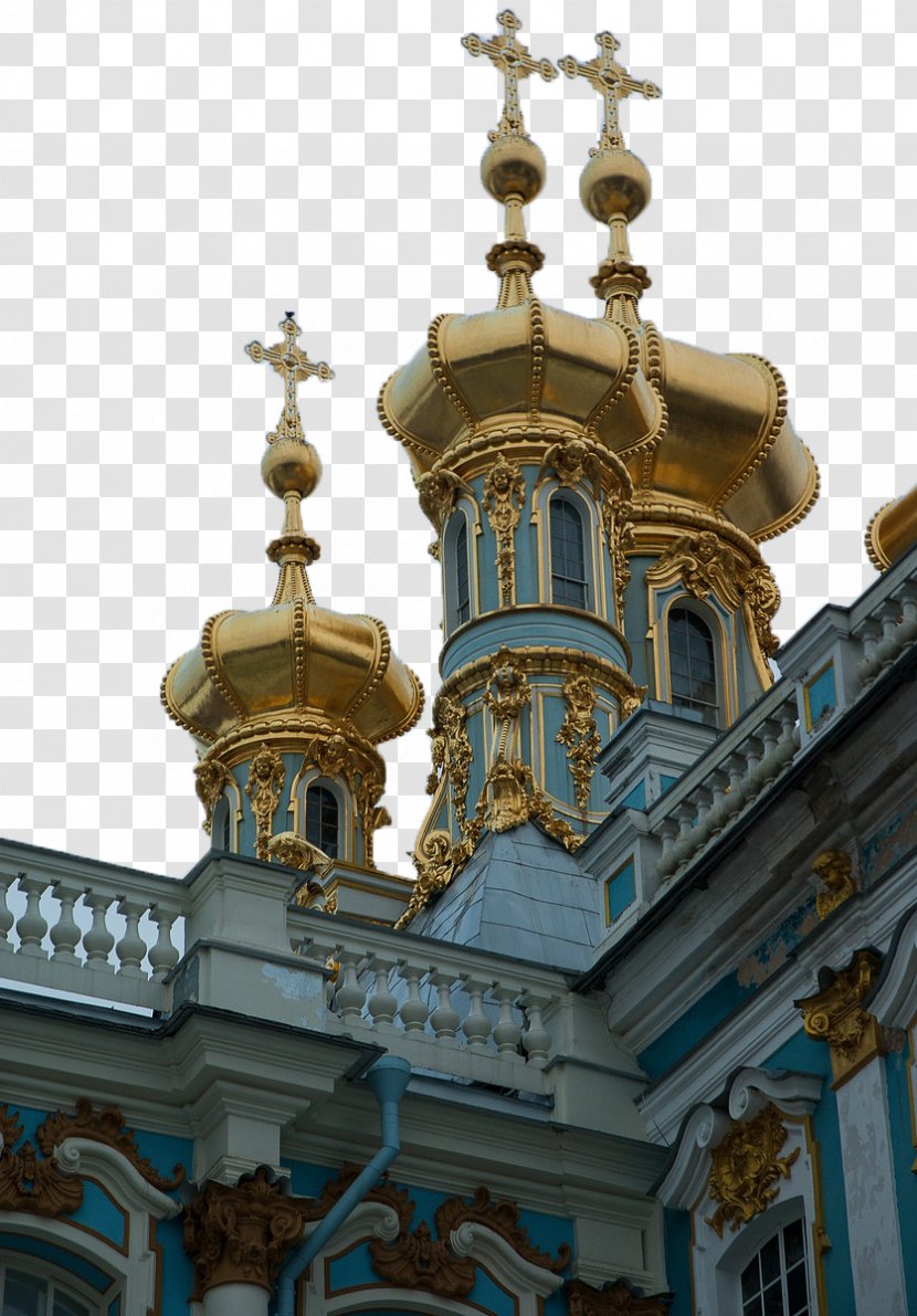 Catherine Palace Saint Petersburg Musxe9e Du Louvre Church - Parish - European Building Transparent PNG