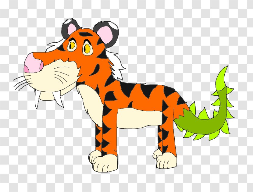 Tiger Big Cat Horse Animal - Tail Transparent PNG