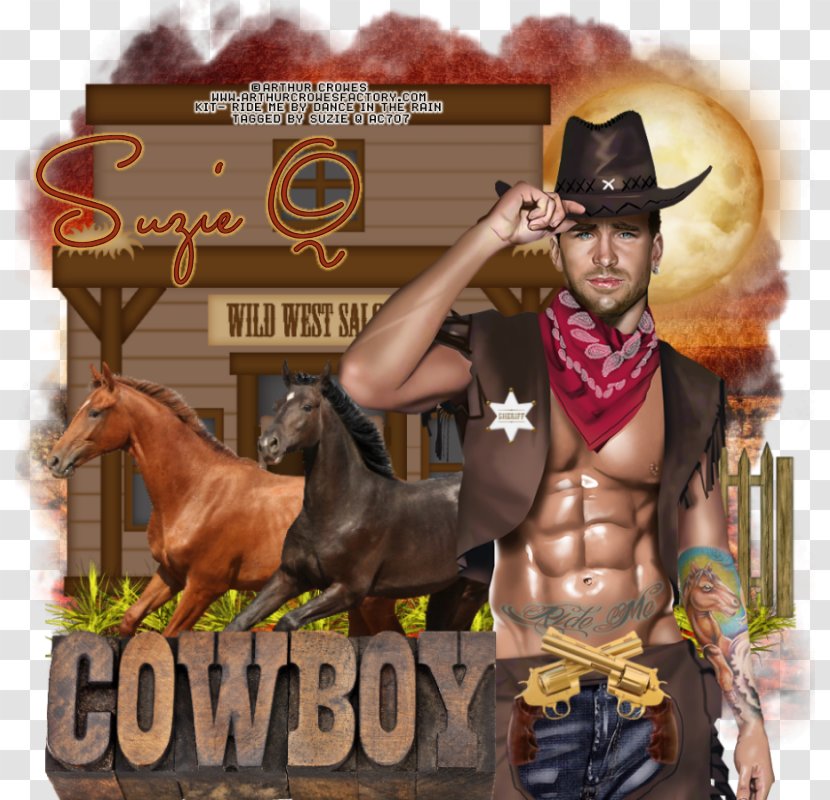 Mustang Cowboy Western Riding Horse Tack Llanero Transparent PNG