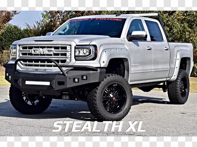 Chevrolet Silverado GMC Car Bumper Van - Grille Transparent PNG