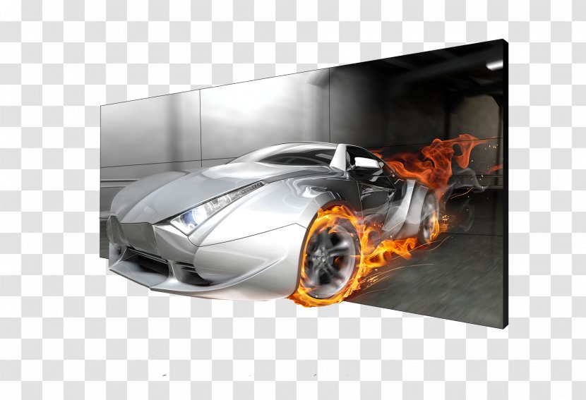 Car Planar Systems Lamborghini Liquid-crystal Display Device - Motor Vehicle - Glass Board Transparent PNG
